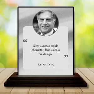 Car Dashboard Shree Ratan Tata Wooden Photo Stand 3x4 Inches, Compact & Stylish Spiritual Display For Car, Home & Office (Pack Of 1) (F49211) Car Dashboard Shree Ratan Tata Wooden Photo Stand 3x4 Inches, Compact & Stylish Spiritual Display For Car, Home & Office (Pack Of 1) (F49211)