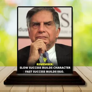 Car Dashboard Shree Ratan Tata Wooden Photo Stand 3x4 Inches, Compact & Stylish Spiritual Display For Car, Home & Office (Pack Of 1) (F49213) Car Dashboard Shree Ratan Tata Wooden Photo Stand 3x4 Inches, Compact & Stylish Spiritual Display For Car, Home & Office (Pack Of 1) (F49213)
