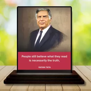 Car Dashboard Shree Ratan Tata Wooden Photo Stand 3x4 Inches, Compact & Stylish Spiritual Display For Car, Home & Office (Pack Of 1) (F49216) Car Dashboard Shree Ratan Tata Wooden Photo Stand 3x4 Inches, Compact & Stylish Spiritual Display For Car, Home & Office (Pack Of 1) (F49216)