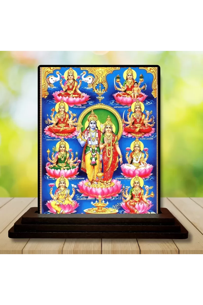 Car Dashboard Lord Ganesha Wooden Photo Stand  3x4 Inches, Compact & Stylish Spiritual Display For Car, Home & Office (Pack Of 1) (F49282)