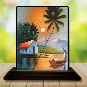 Car Dashboard Nature Wooden Photo Stand 3x4 Inches, Compact & Stylish Spiritual Display For Car, Home & Office (Pack Of 1) (F49306) Car Dashboard Nature Wooden Photo Stand 3x4 Inches, Compact & Stylish Spiritual Display For Car, Home & Office (Pack Of 1) (F49306)