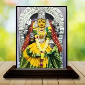 Car Dashboard Yellamma Wooden Photo Stand 3x4 Inches, Compact & Stylish Spiritual Display For Car, Home & Office (Pack Of 1) (F49307) Car Dashboard Yellamma Wooden Photo Stand 3x4 Inches, Compact & Stylish Spiritual Display For Car, Home & Office (Pack Of 1) (F49307)
