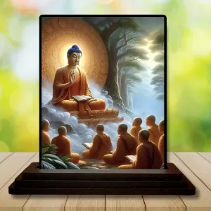 Car Dashboard Buddha Wooden Photo Stand 3x4 Inches, Compact & Stylish Spiritual Display For Car, Home & Office (Pack Of 1) (F49323) Car Dashboard Buddha Wooden Photo Stand 3x4 Inches, Compact & Stylish Spiritual Display For Car, Home & Office (Pack Of 1) (F49323)