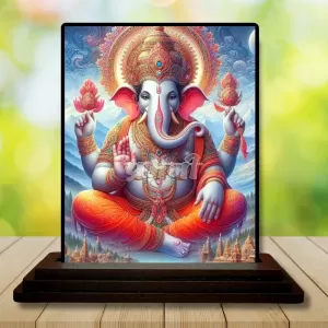 Car Dashboard Ganesha Wooden Photo Stand 3x4 Inches, Compact & Stylish Spiritual Display For Car, Home & Office (Pack Of 1) (F49332) Car Dashboard Ganesha Wooden Photo Stand 3x4 Inches, Compact & Stylish Spiritual Display For Car, Home & Office (Pack Of 1) (F49332)