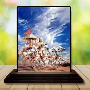 Car Dashboard Krishna Wooden Photo Stand 3x4 Inches, Compact & Stylish Spiritual Display For Car, Home & Office (Pack Of 1) (F49352) Car Dashboard Krishna Wooden Photo Stand 3x4 Inches, Compact & Stylish Spiritual Display For Car, Home & Office (Pack Of 1) (F49352)