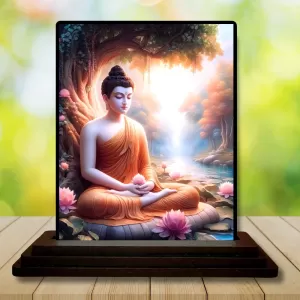 Car Dashboard Buddha Wooden Photo Stand 3x4 Inches, Compact & Stylish Spiritual Display For Car, Home & Office (Pack Of 1) (F49360) Car Dashboard Buddha Wooden Photo Stand 3x4 Inches, Compact & Stylish Spiritual Display For Car, Home & Office (Pack Of 1) (F49360)
