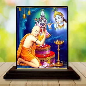 Car Dashboard Prahlad Wooden Photo Stand 3x4 Inches, Compact & Stylish Spiritual Display For Car, Home & Office (Pack Of 1) (F49364) Car Dashboard Prahlad Wooden Photo Stand 3x4 Inches, Compact & Stylish Spiritual Display For Car, Home & Office (Pack Of 1) (F49364)