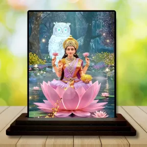 Car Dashboard Lakshmi Wooden Photo Stand 3x4 Inches, Compact & Stylish Spiritual Display For Car, Home & Office (Pack Of 1) (F49398) Car Dashboard Lakshmi Wooden Photo Stand 3x4 Inches, Compact & Stylish Spiritual Display For Car, Home & Office (Pack Of 1) (F49398)