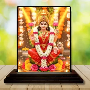 Car Dashboard Lakshmi Wooden Photo Stand 3x4 Inches, Compact & Stylish Spiritual Display For Car, Home & Office (Pack Of 1) (F49402) Car Dashboard Lakshmi Wooden Photo Stand 3x4 Inches, Compact & Stylish Spiritual Display For Car, Home & Office (Pack Of 1) (F49402)