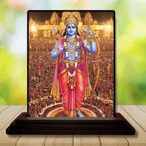 Car Dashboard Rama Wooden Photo Stand 3x4 Inches, Compact & Stylish Spiritual Display For Car, Home & Office (Pack Of 1) (F49407) Car Dashboard Rama Wooden Photo Stand 3x4 Inches, Compact & Stylish Spiritual Display For Car, Home & Office (Pack Of 1) (F49407)