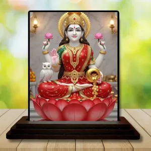 Car Dashboard Lakshmi Wooden Photo Stand 3x4 Inches, Compact & Stylish Spiritual Display For Car, Home & Office (Pack Of 1) (F49426) Car Dashboard Lakshmi Wooden Photo Stand 3x4 Inches, Compact & Stylish Spiritual Display For Car, Home & Office (Pack Of 1) (F49426)