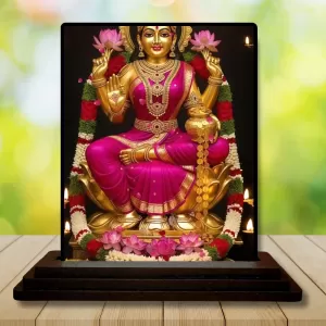 Car Dashboard Lakshmi Wooden Photo Stand 3x4 Inches, Compact & Stylish Spiritual Display For Car, Home & Office (Pack Of 1) (F49427) Car Dashboard Lakshmi Wooden Photo Stand 3x4 Inches, Compact & Stylish Spiritual Display For Car, Home & Office (Pack Of 1) (F49427)