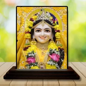 Car Dashboard Radha Krishna Wooden Photo Stand 3x4 Inches, Compact & Stylish Spiritual Display For Car, Home & Office (Pack Of 1) (F49440) Car Dashboard Radha Krishna Wooden Photo Stand 3x4 Inches, Compact & Stylish Spiritual Display For Car, Home & Office (Pack Of 1) (F49440)