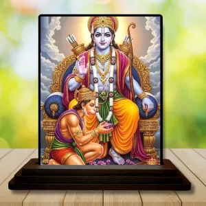 Car Dashboard Rama Wooden Photo Stand 3x4 Inches, Compact & Stylish Spiritual Display For Car, Home & Office (Pack Of 1) (F49451) Car Dashboard Rama Wooden Photo Stand 3x4 Inches, Compact & Stylish Spiritual Display For Car, Home & Office (Pack Of 1) (F49451)