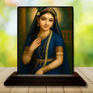 Car Dashboard Radha Wooden Photo Stand 3x4 Inches, Compact & Stylish Spiritual Display For Car, Home & Office (Pack Of 1) (F49455) Car Dashboard Radha Wooden Photo Stand 3x4 Inches, Compact & Stylish Spiritual Display For Car, Home & Office (Pack Of 1) (F49455)