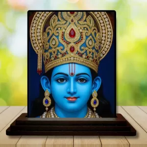 Car Dashboard Lord Rama Wooden Photo Stand 3x4 Inches, Compact & Stylish Spiritual Display For Car, Home & Office (Pack Of 1) (F49460) Car Dashboard Lord Rama Wooden Photo Stand 3x4 Inches, Compact & Stylish Spiritual Display For Car, Home & Office (Pack Of 1) (F49460)