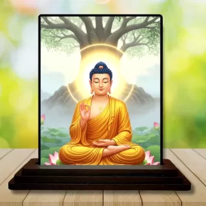 Car Dashboard Buddha Wooden Photo Stand 3x4 Inches, Compact & Stylish Spiritual Display For Car, Home & Office (Pack Of 1) (F49481) Car Dashboard Buddha Wooden Photo Stand 3x4 Inches, Compact & Stylish Spiritual Display For Car, Home & Office (Pack Of 1) (F49481)