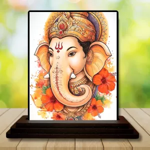Car Dashboard Ganesha Wooden Photo Stand 3x4 Inches, Compact & Stylish Spiritual Display For Car, Home & Office (Pack Of 1) (F49497) Car Dashboard Ganesha Wooden Photo Stand 3x4 Inches, Compact & Stylish Spiritual Display For Car, Home & Office (Pack Of 1) (F49497)