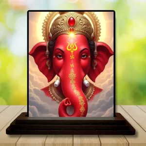 Car Dashboard Ganesha Wooden Photo Stand 3x4 Inches, Compact & Stylish Spiritual Display For Car, Home & Office (Pack Of 1) (F49498) Car Dashboard Ganesha Wooden Photo Stand 3x4 Inches, Compact & Stylish Spiritual Display For Car, Home & Office (Pack Of 1) (F49498)