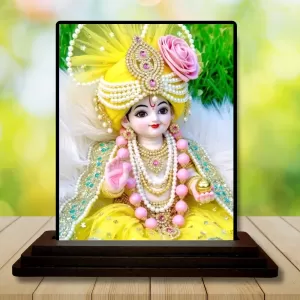 Car Dashboard Krishna Wooden Photo Stand 3x4 Inches, Compact & Stylish Spiritual Display For Car, Home & Office (Pack Of 1) (F49632) Car Dashboard Krishna Wooden Photo Stand 3x4 Inches, Compact & Stylish Spiritual Display For Car, Home & Office (Pack Of 1) (F49632)