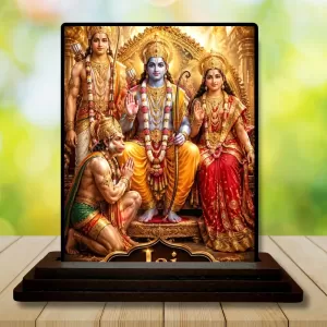 Car Dashboard Rama Wooden Photo Stand 3x4 Inches, Compact & Stylish Spiritual Display For Car, Home & Office (Pack Of 1) (F49661) Car Dashboard Rama Wooden Photo Stand 3x4 Inches, Compact & Stylish Spiritual Display For Car, Home & Office (Pack Of 1) (F49661)