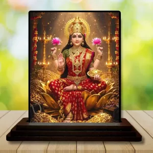 Car Dashboard Lakshmi Wooden Photo Stand 3x4 Inches, Compact & Stylish Spiritual Display For Car, Home & Office (Pack Of 1) (F49680) Car Dashboard Lakshmi Wooden Photo Stand 3x4 Inches, Compact & Stylish Spiritual Display For Car, Home & Office (Pack Of 1) (F49680)