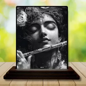 Car Dashboard Krishna Wooden Photo Stand 3x4 Inches, Compact & Stylish Spiritual Display For Car, Home & Office (Pack Of 1) (F49737) Car Dashboard Krishna Wooden Photo Stand 3x4 Inches, Compact & Stylish Spiritual Display For Car, Home & Office (Pack Of 1) (F49737)