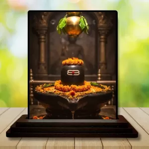 Car Dashboard Lord Shiva Wooden Photo Stand 3x4 Inches, Compact & Stylish Spiritual Display For Car, Home & Office (Pack Of 1) (F49747) Car Dashboard Lord Shiva Wooden Photo Stand 3x4 Inches, Compact & Stylish Spiritual Display For Car, Home & Office (Pack Of 1) (F49747)
