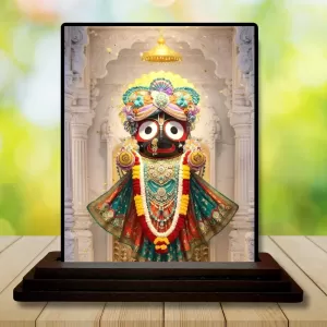 Car Dashboard Jagannatha Wooden Photo Stand 3x4 Inches, Compact & Stylish Spiritual Display For Car, Home & Office (Pack Of 1) (F49752) Car Dashboard Jagannatha Wooden Photo Stand 3x4 Inches, Compact & Stylish Spiritual Display For Car, Home & Office (Pack Of 1) (F49752)