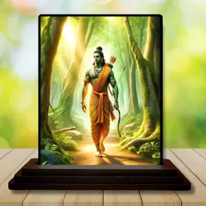 Car Dashboard Ram Wooden Photo Stand 3x4 Inches, Compact & Stylish Spiritual Display For Car, Home & Office (Pack Of 1) (F49764) Car Dashboard Ram Wooden Photo Stand 3x4 Inches, Compact & Stylish Spiritual Display For Car, Home & Office (Pack Of 1) (F49764)