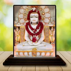 Car Dashboard Mahavira Wooden Photo Stand 3x4 Inches, Compact & Stylish Spiritual Display For Car, Home & Office (Pack Of 1) (F49769) Car Dashboard Mahavira Wooden Photo Stand 3x4 Inches, Compact & Stylish Spiritual Display For Car, Home & Office (Pack Of 1) (F49769)