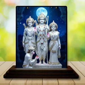Car Dashboard Ram Darbar Wooden Photo Stand 3x4 Inches, Compact & Stylish Spiritual Display For Car, Home & Office (Pack Of 1) (F49789) Car Dashboard Ram Darbar Wooden Photo Stand 3x4 Inches, Compact & Stylish Spiritual Display For Car, Home & Office (Pack Of 1) (F49789)