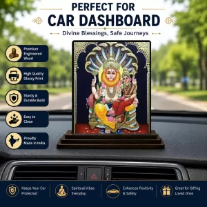 Car Dashboard Narasimha Wooden Photo Stand 3x4 Inches, Compact & Stylish Spiritual Display For Car, Home & Office (Pack Of 1) (F48709) Car Dashboard Narasimha Wooden Photo Stand 3x4 Inches, Compact & Stylish Spiritual Display For Car, Home & Office (Pack Of 1) (F48709)