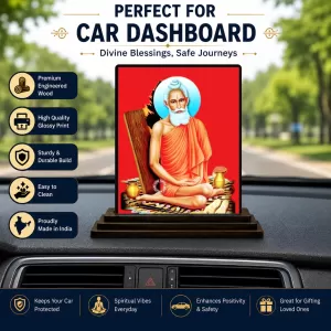Car Dashboard Matsyendra Nath Wooden Photo Stand 3x4 Inches, Compact & Stylish Spiritual Display For Car, Home & Office (Pack Of 1) (F49036) Car Dashboard Matsyendra Nath Wooden Photo Stand 3x4 Inches, Compact & Stylish Spiritual Display For Car, Home & Office (Pack Of 1) (F49036)