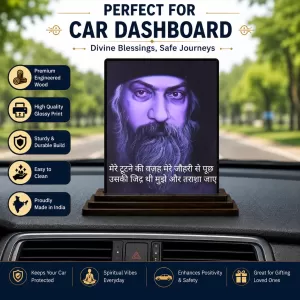 Car Dashboard Guru Gobind Singh Wooden Photo Stand 3x4 Inches, Compact & Stylish Spiritual Display For Car, Home & Office (Pack Of 1) (F49227) Car Dashboard Guru Gobind Singh Wooden Photo Stand 3x4 Inches, Compact & Stylish Spiritual Display For Car, Home & Office (Pack Of 1) (F49227)