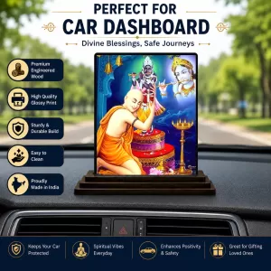 Car Dashboard Prahlad Wooden Photo Stand 3x4 Inches, Compact & Stylish Spiritual Display For Car, Home & Office (Pack Of 1) (F49364) Car Dashboard Prahlad Wooden Photo Stand 3x4 Inches, Compact & Stylish Spiritual Display For Car, Home & Office (Pack Of 1) (F49364)