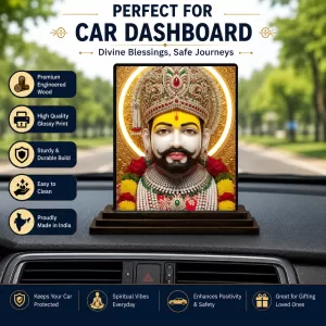 Car Dashboard Hanuman Wooden Photo Stand 3x4 Inches, Compact & Stylish Spiritual Display For Car, Home & Office (Pack Of 1) (F49529) Car Dashboard Hanuman Wooden Photo Stand 3x4 Inches, Compact & Stylish Spiritual Display For Car, Home & Office (Pack Of 1) (F49529)