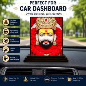 Car Dashboard Hanuman Wooden Photo Stand 3x4 Inches, Compact & Stylish Spiritual Display For Car, Home & Office (Pack Of 1) (F49531) Car Dashboard Hanuman Wooden Photo Stand 3x4 Inches, Compact & Stylish Spiritual Display For Car, Home & Office (Pack Of 1) (F49531)