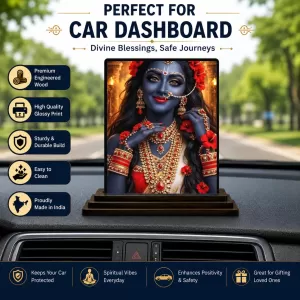 Car Dashboard Krishna Wooden Photo Stand 3x4 Inches, Compact & Stylish Spiritual Display For Car, Home & Office (Pack Of 1) (F49652) Car Dashboard Krishna Wooden Photo Stand 3x4 Inches, Compact & Stylish Spiritual Display For Car, Home & Office (Pack Of 1) (F49652)
