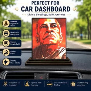 Car Dashboard Dwayne Johnson Wooden Photo Stand 3x4 Inches, Compact & Stylish Spiritual Display For Car, Home & Office (Pack Of 1) (F49804) Car Dashboard Dwayne Johnson Wooden Photo Stand 3x4 Inches, Compact & Stylish Spiritual Display For Car, Home & Office (Pack Of 1) (F49804)
