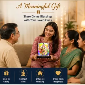 Car Dashboard Goddess Durga Wooden Photo Stand 3x4 Inches, Compact & Stylish Spiritual Display For Car, Home & Office (Pack Of 1) (F48740) Car Dashboard Goddess Durga Wooden Photo Stand 3x4 Inches, Compact & Stylish Spiritual Display For Car, Home & Office (Pack Of 1) (F48740)