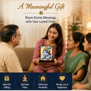 Car Dashboard Shree Krishna Wooden Photo Stand 3x4 Inches, Compact & Stylish Spiritual Display For Car, Home & Office (Pack Of 1) (F49262) Car Dashboard Shree Krishna Wooden Photo Stand 3x4 Inches, Compact & Stylish Spiritual Display For Car, Home & Office (Pack Of 1) (F49262)