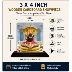 Car Dashboard Lord Shiva Wooden Photo Stand 3x4 Inches, Compact & Stylish Spiritual Display For Car, Home & Office (Pack Of 1) (F49135) Car Dashboard Lord Shiva Wooden Photo Stand 3x4 Inches, Compact & Stylish Spiritual Display For Car, Home & Office (Pack Of 1) (F49135)