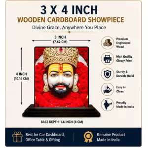 Car Dashboard Hanuman Wooden Photo Stand 3x4 Inches, Compact & Stylish Spiritual Display For Car, Home & Office (Pack Of 1) (F49531) Car Dashboard Hanuman Wooden Photo Stand 3x4 Inches, Compact & Stylish Spiritual Display For Car, Home & Office (Pack Of 1) (F49531)