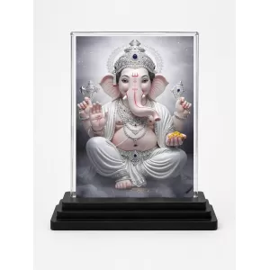Hindu Deity Acrylic Car Dashboard Showpiece | Double-Sided Hindu Deity Photo Stand | 3 X 4 Inch Photo | Transparent Acrylic Frame With Black Base | Car Dashboard, Office & Table Decor (F70258) Hindu Deity Acrylic Car Dashboard Showpiece | Double-Sided Hindu Deity Photo Stand | 3 X 4 Inch Photo | Transparent Acrylic Frame With Black Base | Car Dashboard, Office & Table Decor (F70258)