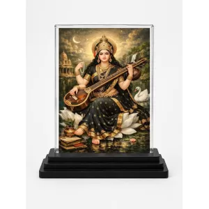 Hindu Deity Acrylic Car Dashboard Showpiece | Double-Sided Hindu Deity Photo Stand | 3 X 4 Inch Photo | Transparent Acrylic Frame With Black Base | Car Dashboard, Office & Table Decor (F70295) Hindu Deity Acrylic Car Dashboard Showpiece | Double-Sided Hindu Deity Photo Stand | 3 X 4 Inch Photo | Transparent Acrylic Frame With Black Base | Car Dashboard, Office & Table Decor (F70295)