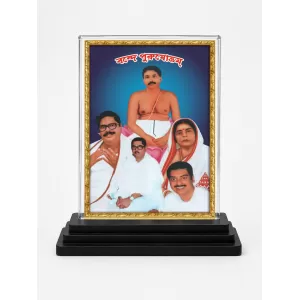 Thakur Anukul Acrylic Car Dashboard Showpiece | Double-Sided Thakur Anukul Photo Stand | 3 X 4 Inch Photo | Transparent Acrylic Frame With Black Base | Car Dashboard, Office & Table Decor (F70301) Thakur Anukul Acrylic Car Dashboard Showpiece | Double-Sided Thakur Anukul Photo Stand | 3 X 4 Inch Photo | Transparent Acrylic Frame With Black Base | Car Dashboard, Office & Table Decor (F70301)