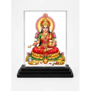 Lakshmi Acrylic Car Dashboard Showpiece | Double-Sided Lakshmi Photo Stand | 3 X 4 Inch Photo | Transparent Acrylic Frame With Black Base | Car Dashboard, Office & Table Decor (F70309) Lakshmi Acrylic Car Dashboard Showpiece | Double-Sided Lakshmi Photo Stand | 3 X 4 Inch Photo | Transparent Acrylic Frame With Black Base | Car Dashboard, Office & Table Decor (F70309)