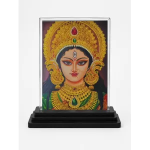 Lakshmi Acrylic Car Dashboard Showpiece | Double-Sided Lakshmi Photo Stand | 3 X 4 Inch Photo | Transparent Acrylic Frame With Black Base | Car Dashboard, Office & Table Decor (F70335) Lakshmi Acrylic Car Dashboard Showpiece | Double-Sided Lakshmi Photo Stand | 3 X 4 Inch Photo | Transparent Acrylic Frame With Black Base | Car Dashboard, Office & Table Decor (F70335)