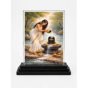 Lord Shiva Acrylic Car Dashboard Showpiece | Double-Sided Lord Shiva Photo Stand | 3 X 4 Inch Photo | Transparent Acrylic Frame With Black Base | Car Dashboard, Office & Table Decor (F70363) Lord Shiva Acrylic Car Dashboard Showpiece | Double-Sided Lord Shiva Photo Stand | 3 X 4 Inch Photo | Transparent Acrylic Frame With Black Base | Car Dashboard, Office & Table Decor (F70363)